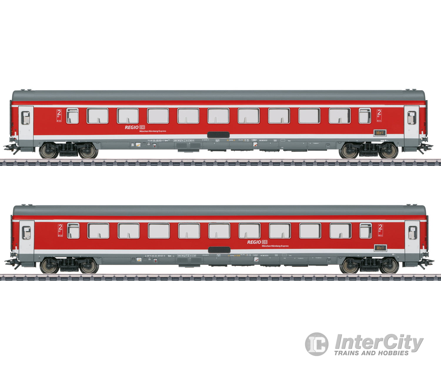 Marklin 42989 DB AG "Munich-N&uuml;rnberg Express" Passenger Car Set 2 - Default Title (IC-MARK-42989)