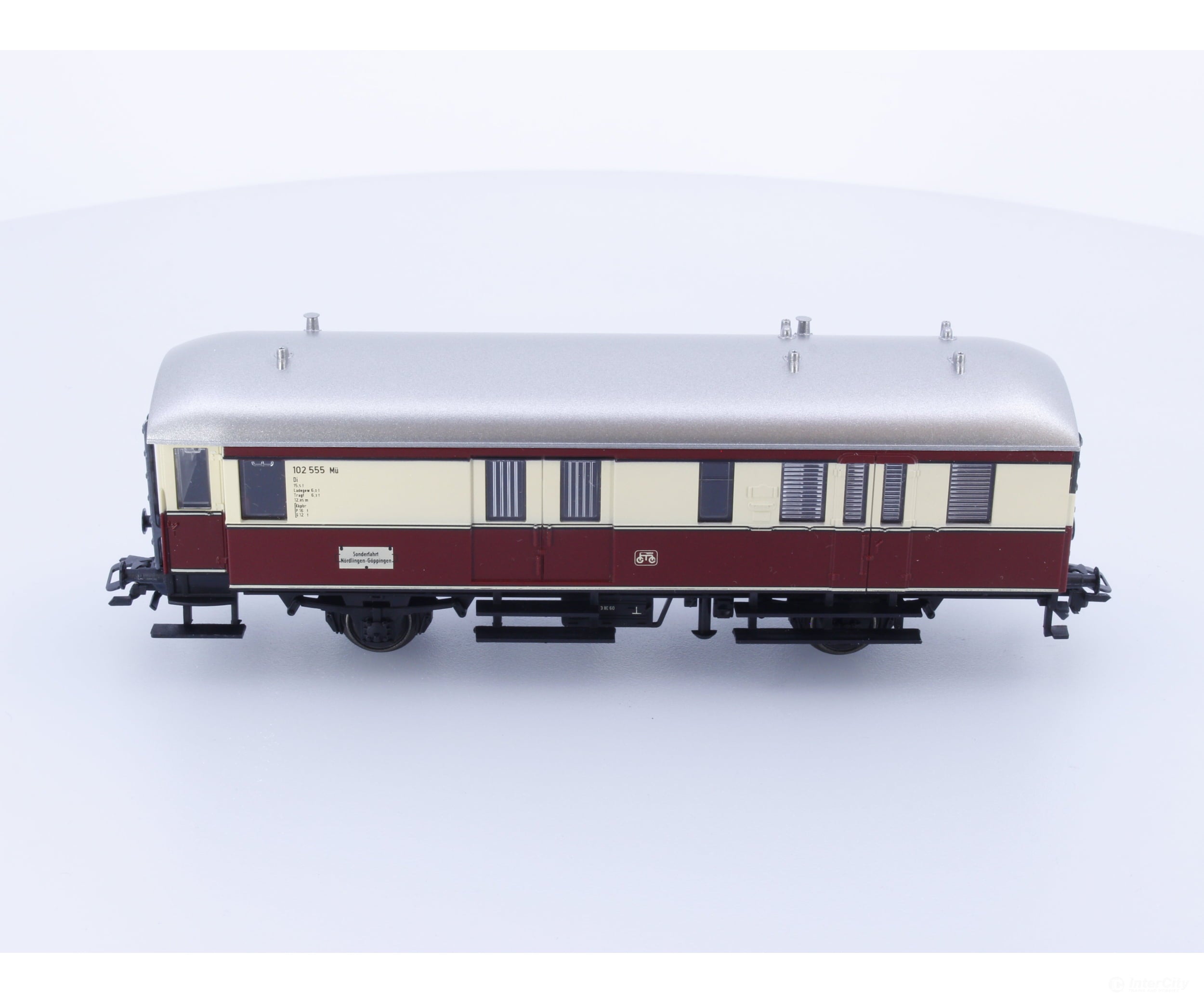 Marklin 43151 Ho Db Sonderfahrt ’Nordlingen - Goppingen Mail Car / Wagon 102 555 (A) European