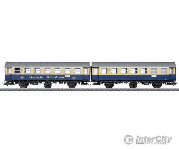 Marklin 43188 HO DB ’Deutsche Weinstraße / German Wine Road’ Rebuild Pair of Passenger Cars European Passenger Cars