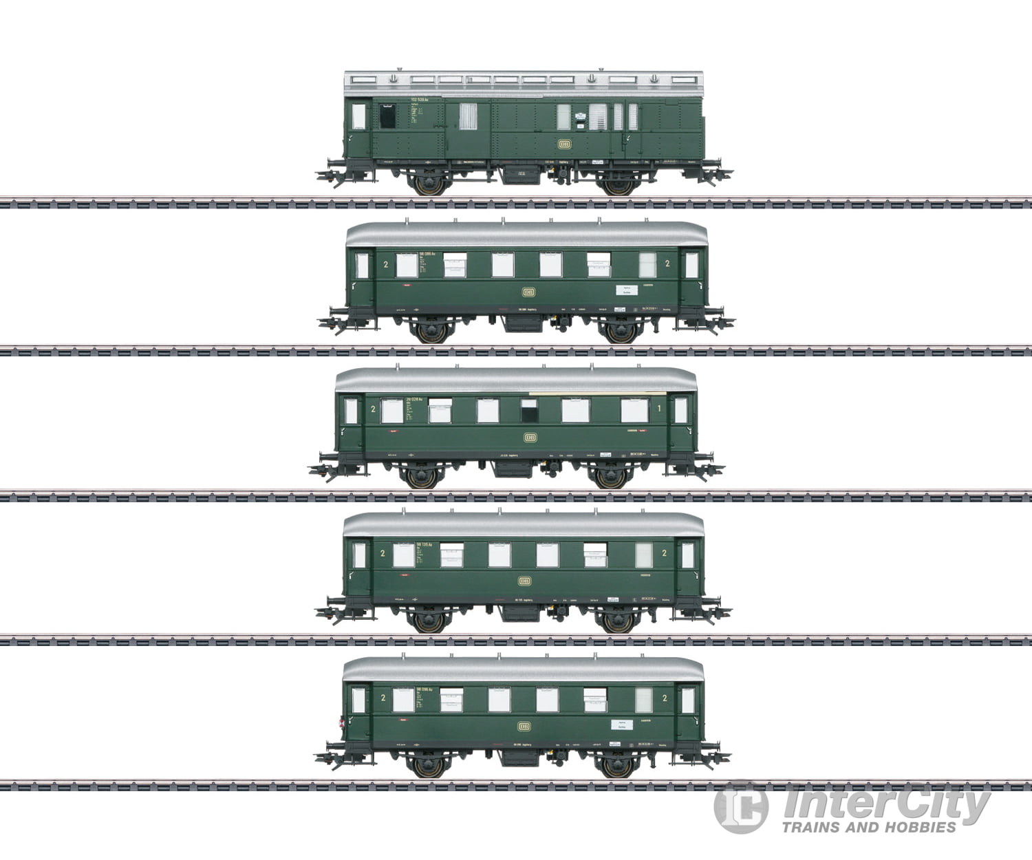 Marklin 43353 Ho Db Passenger Car Set Ch