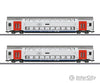 Marklin 43566 HO SNCB Bi-Level Car Set European Passenger Cars