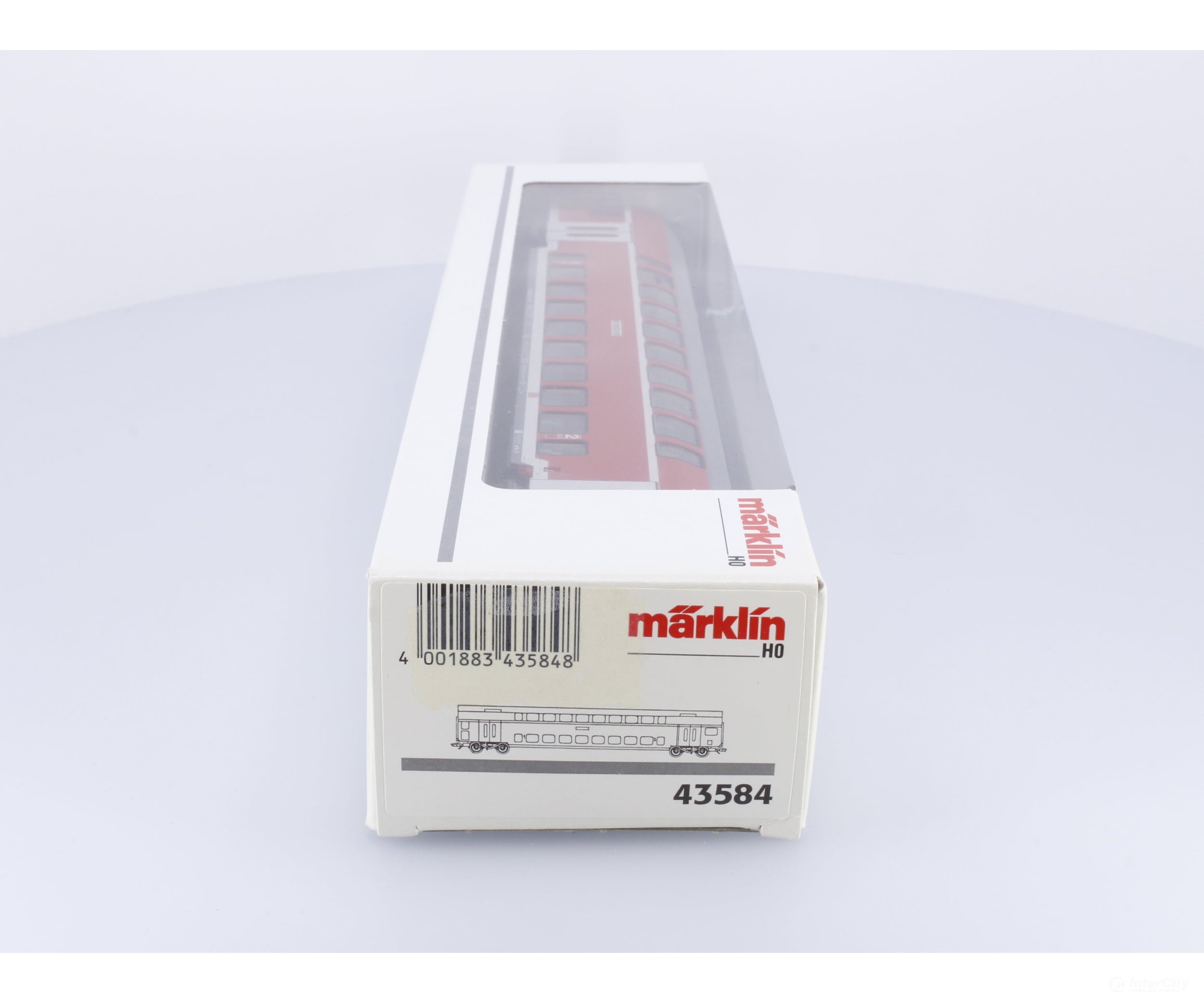 Marklin 43584 HO DB 2nd Class Double Decker IC Coach 50803635113-0 European Passenger Cars