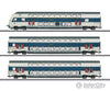 Marklin 43599 17 "Copenhagen Commuter Service" Bi-Level Car Set - Default Title (IC-MARK-43599)