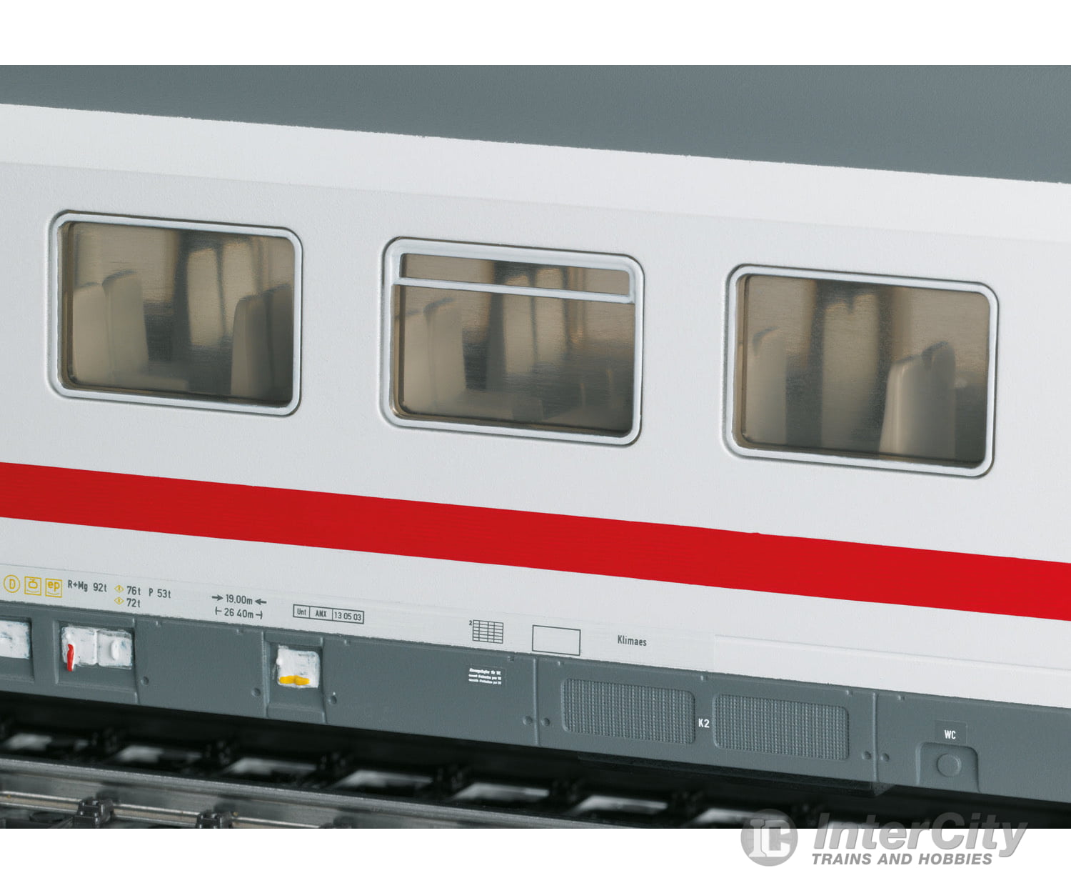 Marklin 43630 DB AG IC Cab Control Car, 2nd Class - Default Title (IC-MARK-43630)