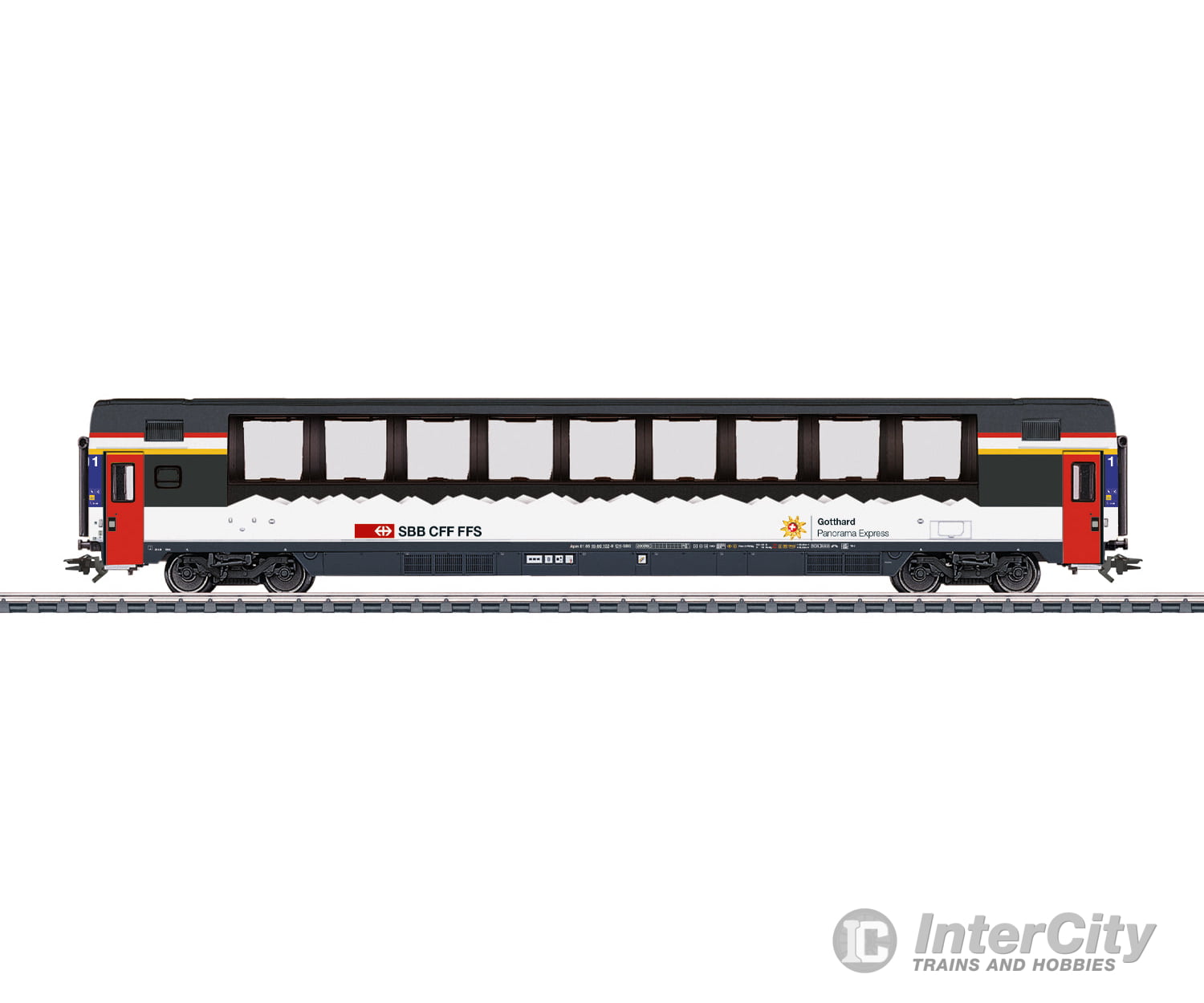 Marklin 43653 HO SBB-CFF-FFS Type Apm Passenger Car European Passenger Cars