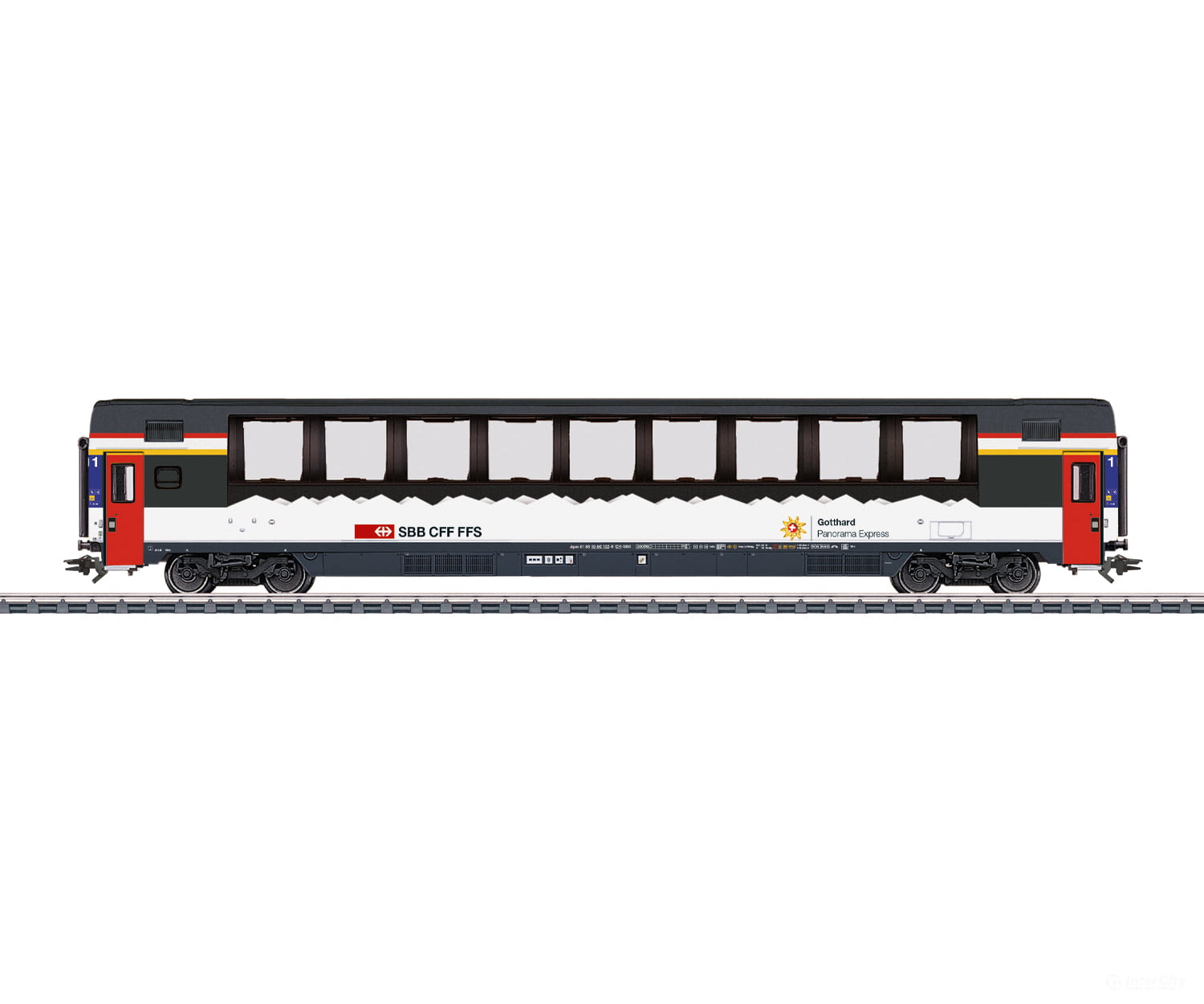 Marklin 43653 HO SBB-CFF-FFS Type Apm Passenger Car European Passenger Cars
