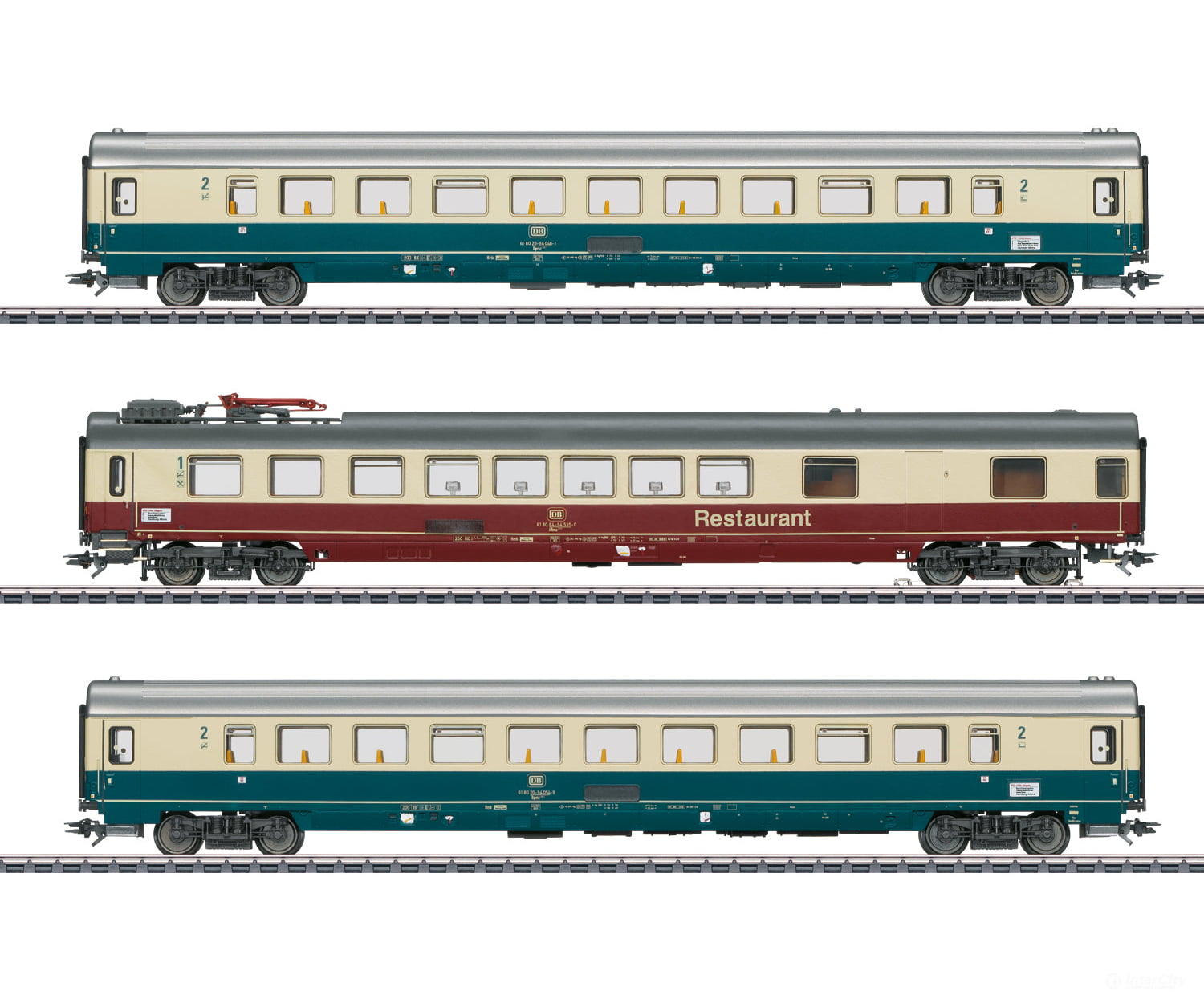 Marklin 43767 Ho Fd Königssee Passenger Car Set (2024-1 Mhi Exclusiv Model) European Cars