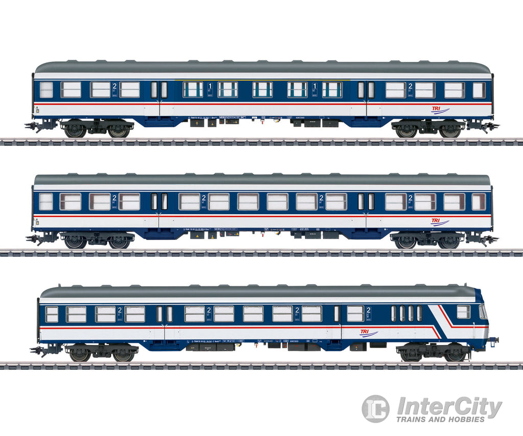Marklin 43826 HO TRI Passenger Car Set European Passenger Cars