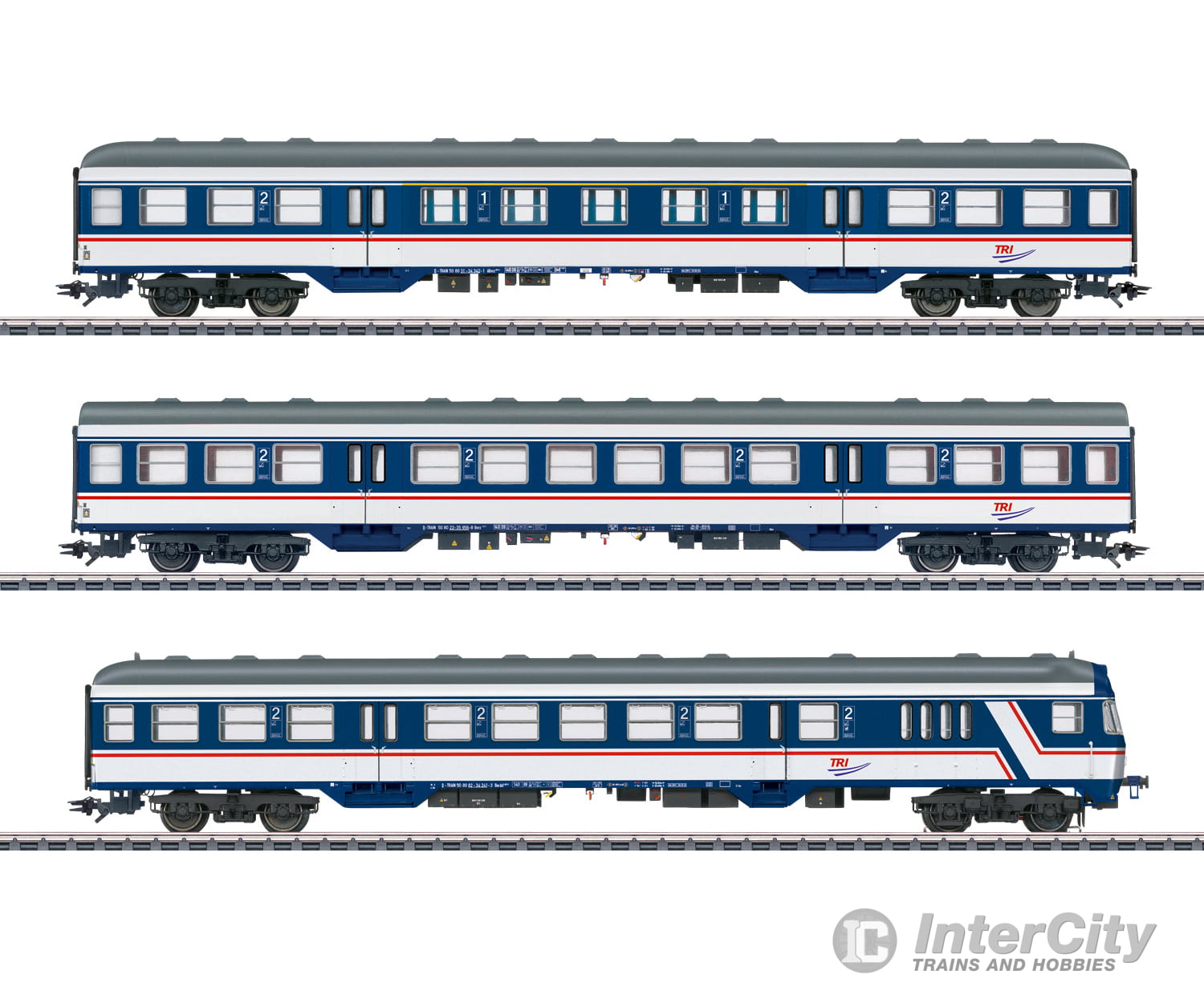 Marklin 43826 HO TRI Passenger Car Set European Passenger Cars