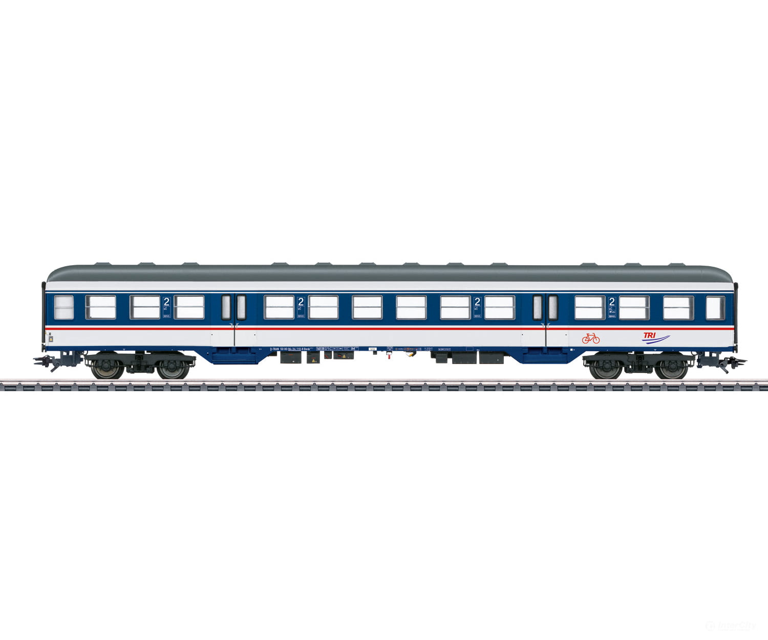 Marklin 43827 HO Passenger Car 2nd Class European Passenger Cars