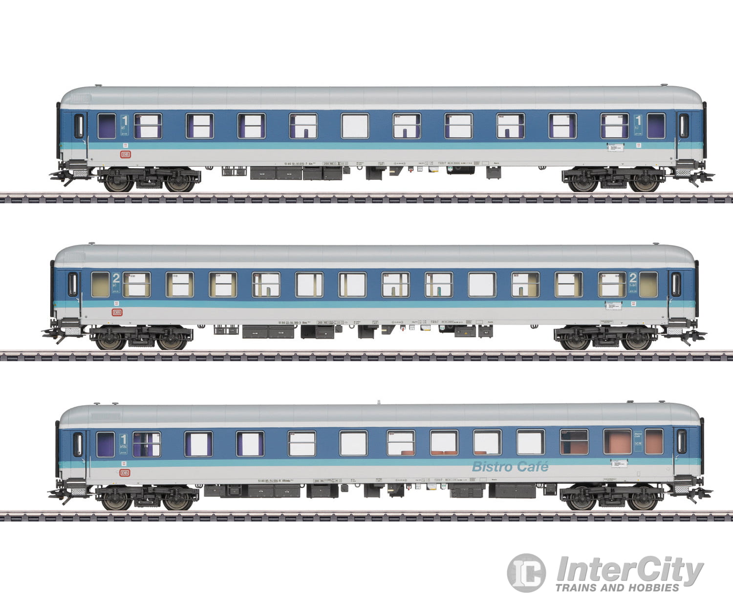 Marklin 43900 DB InterRegio Passenger Car Set - Default Title (IC-MARK-43900)