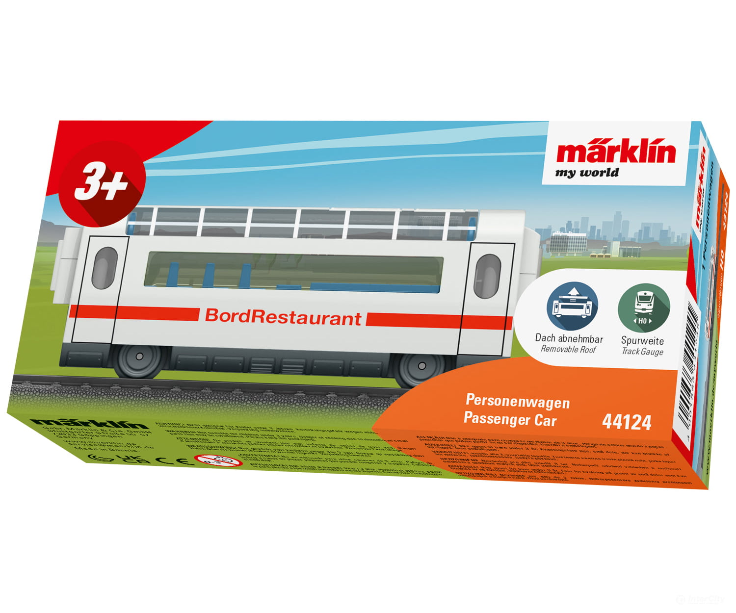 Marklin 44124 Ho Märklin My World - ’Bord Restaurant’ Passenger Car European Cars