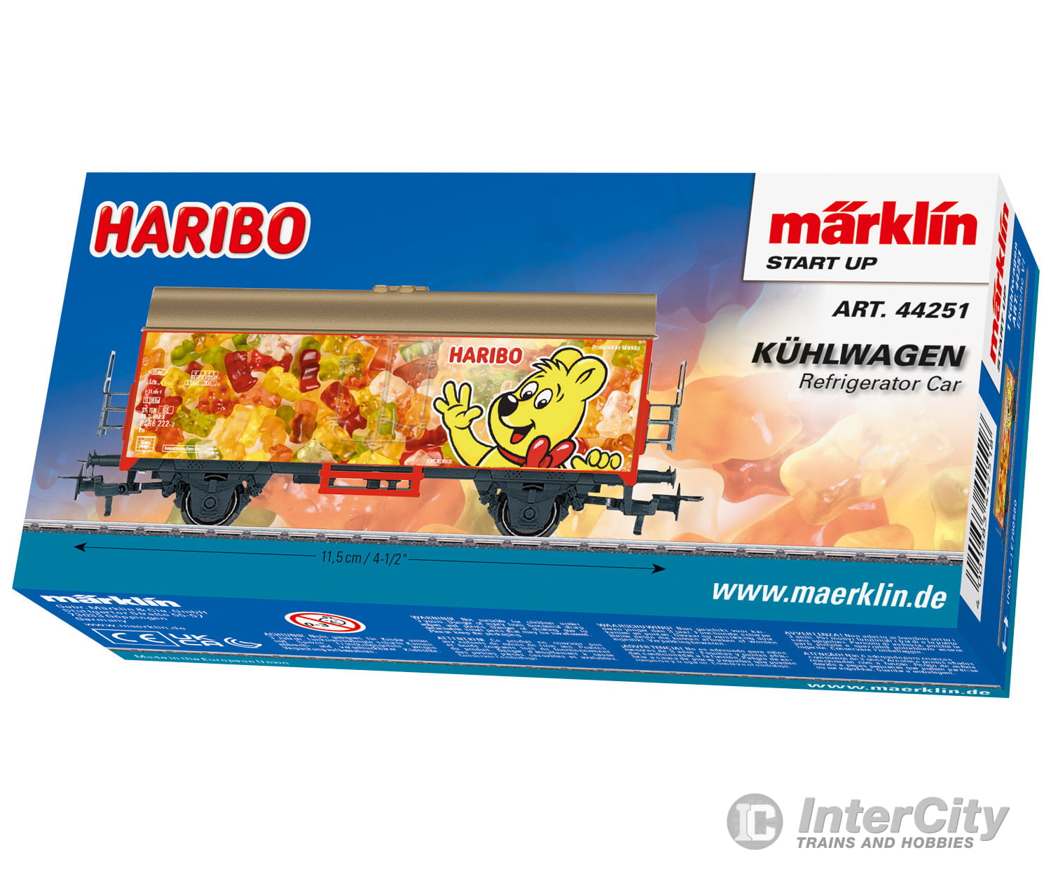 Marklin 44251 Marklin Start up - "HARIBO" Refrigerator Car - Default Title (IC-MARK-44251)