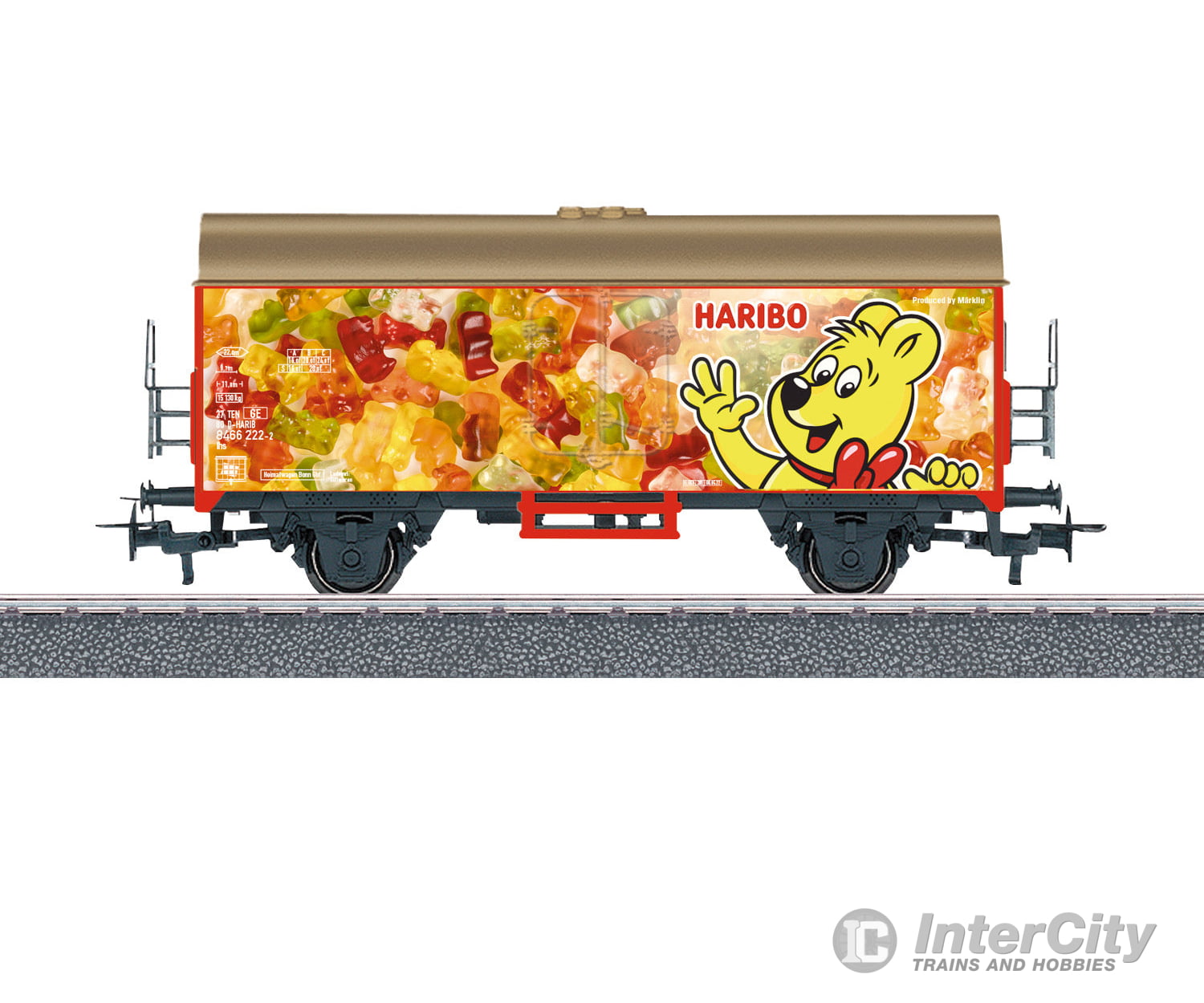 Marklin 44251 Marklin Start up - "HARIBO" Refrigerator Car - Default Title (IC-MARK-44251)