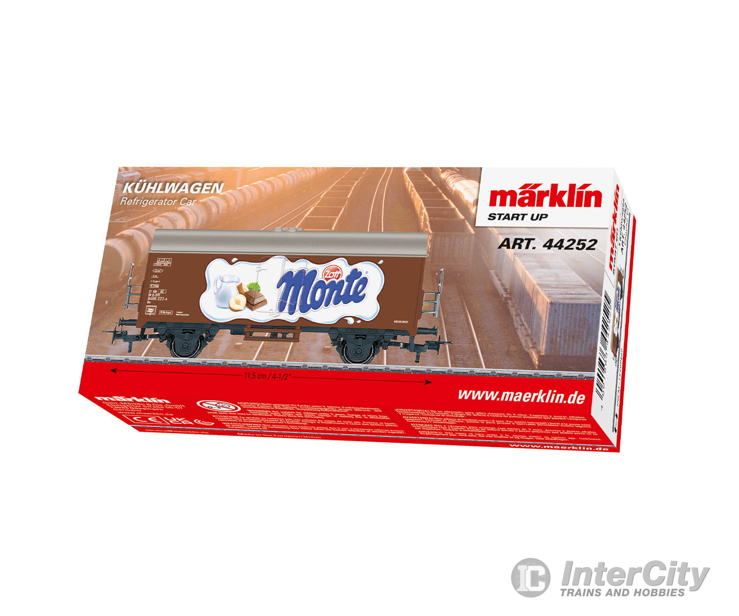 Marklin 44252 Ho Märklin Start Up - Zott Monte Refrigerator Car European Freight Cars