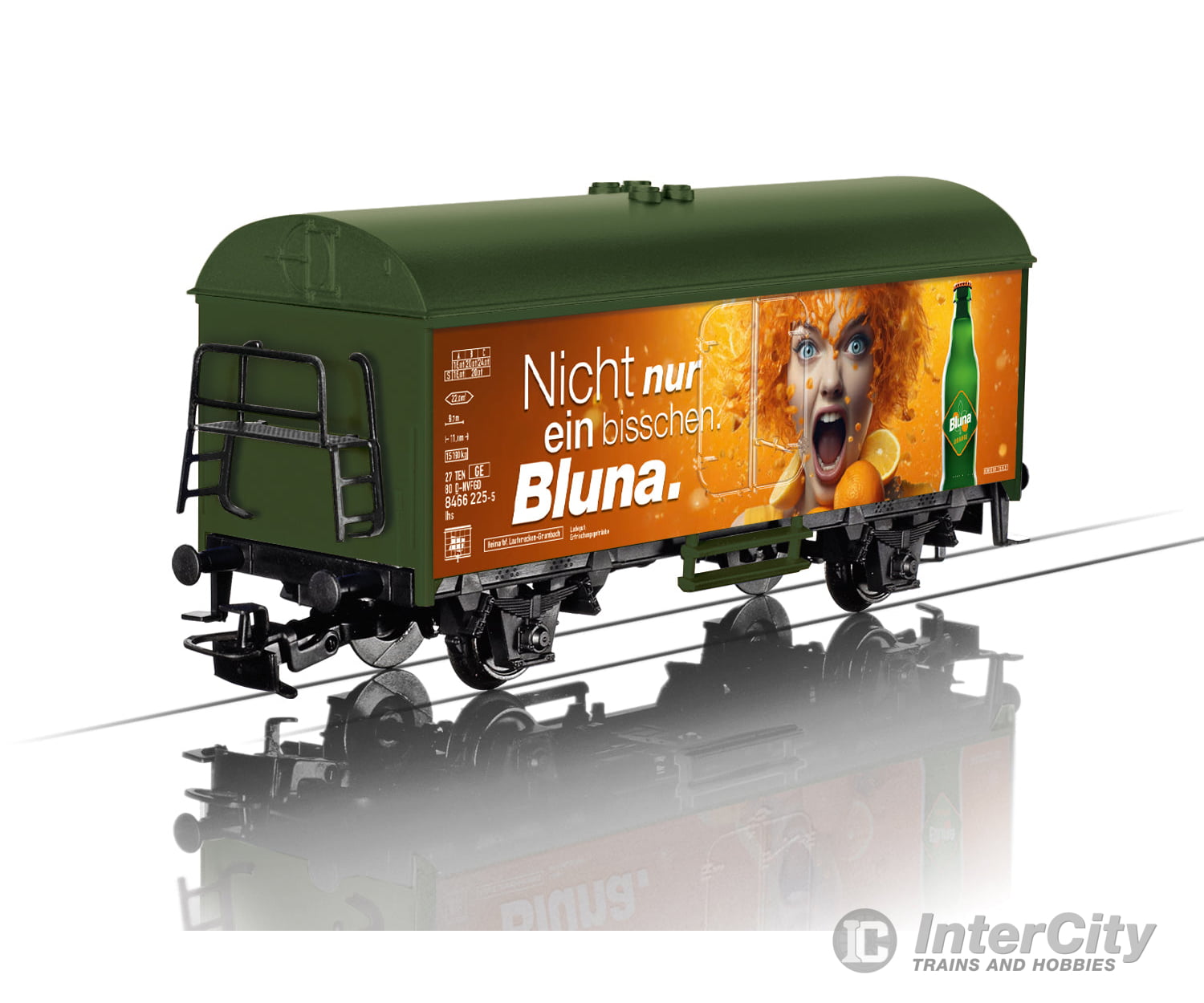 Marklin 44254 HO Märklin Start up - ’Bluna’ Refrigerator Car European Freight Cars