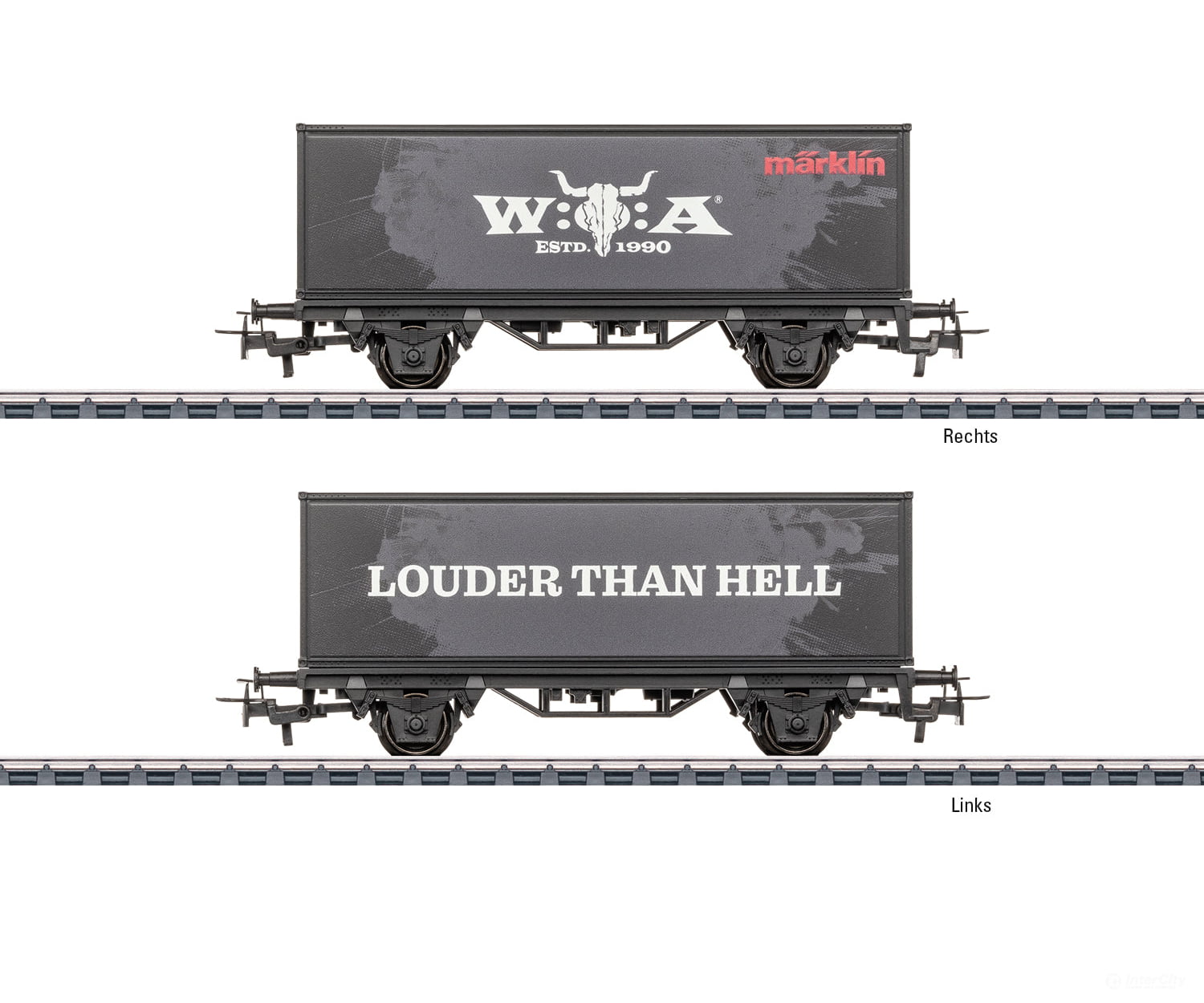 Marklin 44296 HO Container Car W:O:A 2026 - European Freight Cars