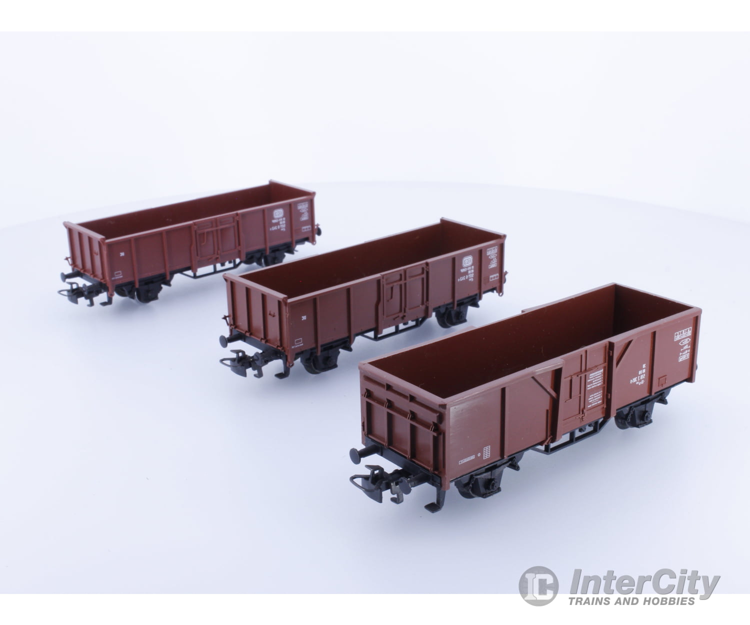 Marklin 4430 Ho Db Lot Of 3 Medium Side Gondolas 50762428 European Freight Cars