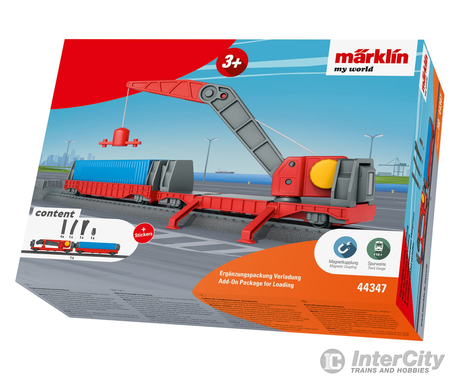 Marklin 44347 My World - Add-On Package For Loading European Freight Cars