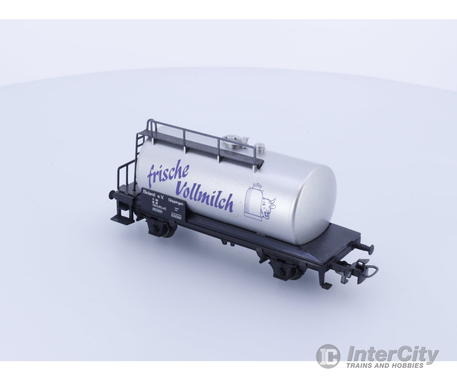 Marklin 4448 Ho Db Frische Vollmilch Milk Transport Tank Car 735 0 073-6 European Freight Cars