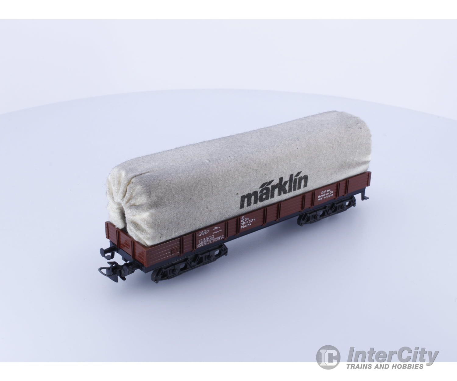 Marklin 4475 Ho Db Freight Ar With Canvas Tarp European Cars