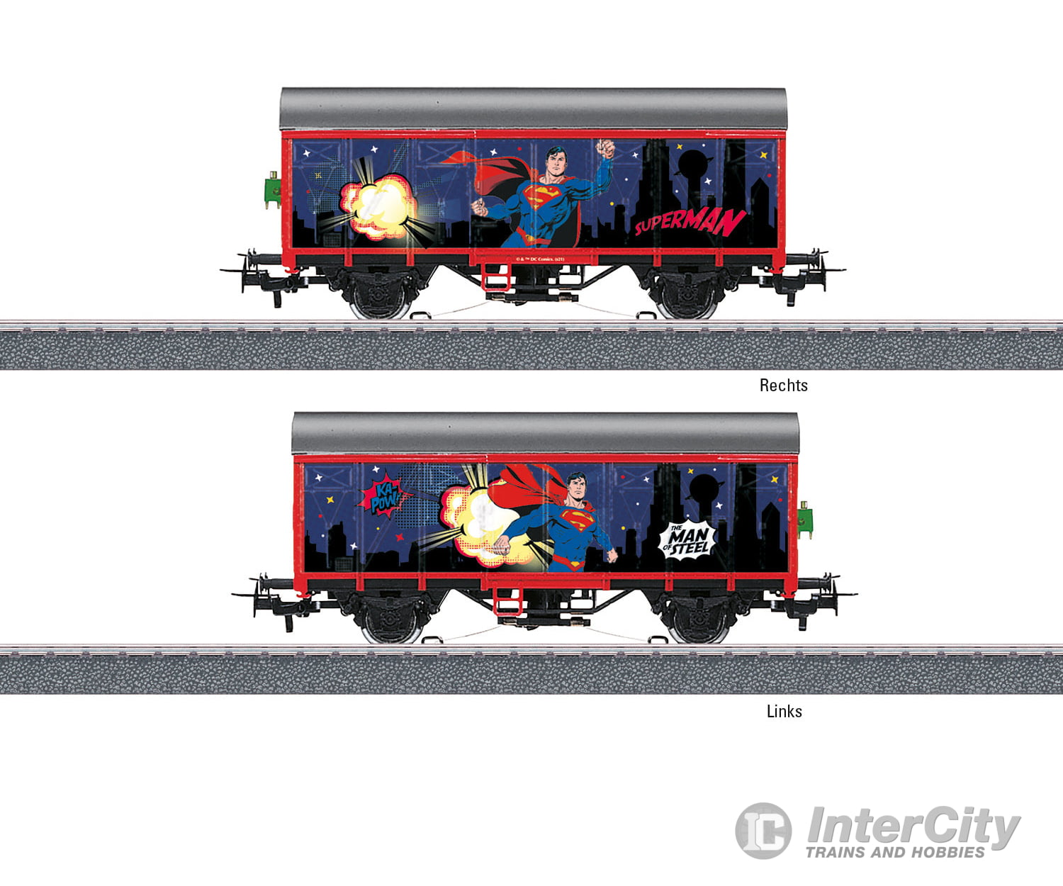Marklin 44825 Marklin Start up - Superman Boxcar - Default Title (IC-MARK-44825)