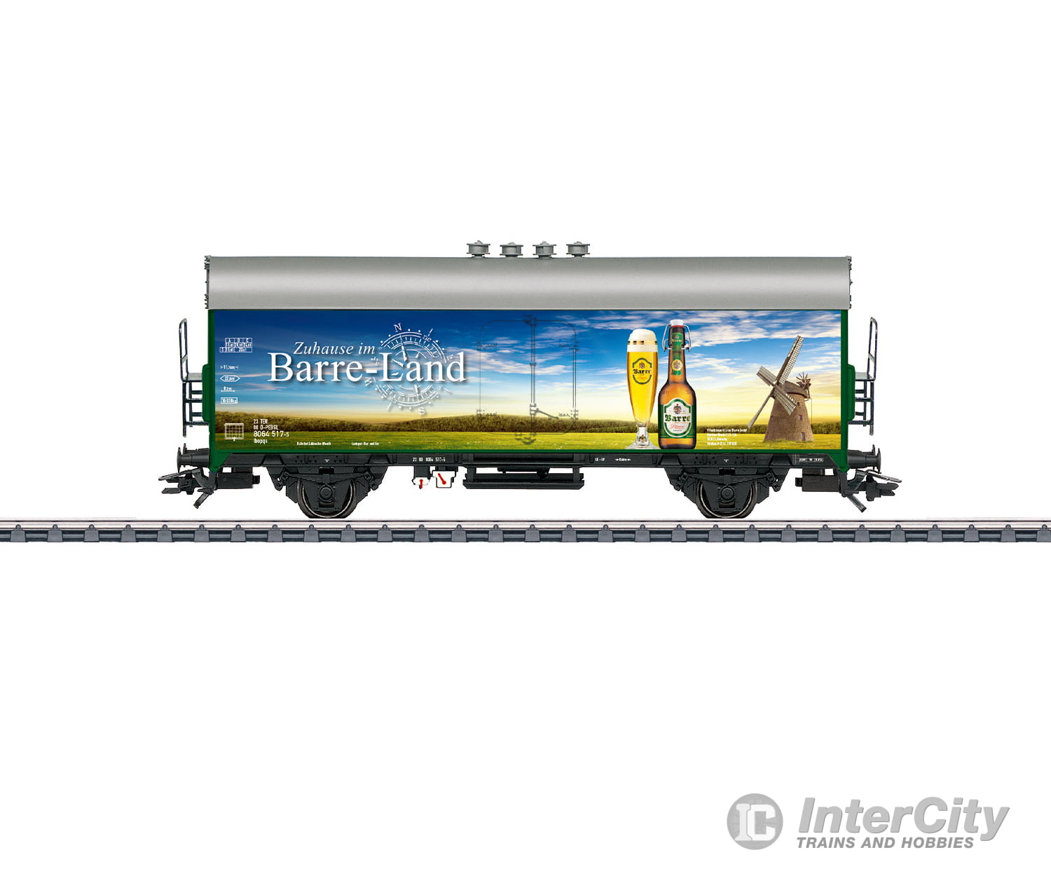 Marklin 45031 Ho Type Ibopqs Beer Refrigerator Car European Freight Cars