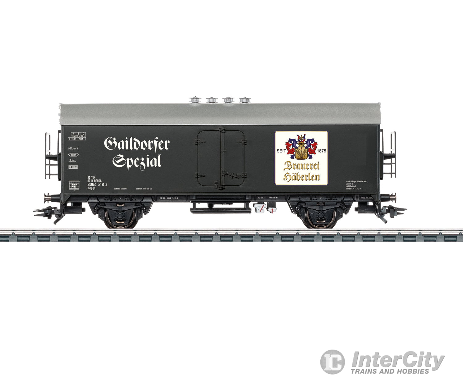 Marklin 45033 Ho Type Ibopqs Beer Refrigerator Car European Freight Cars