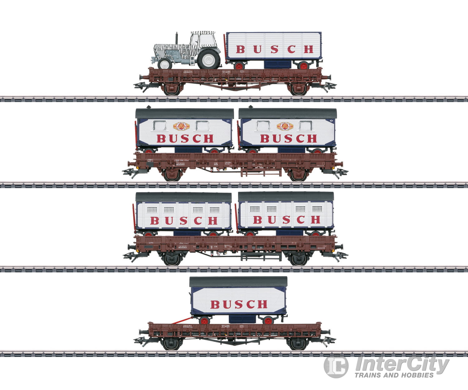 Marklin 45040 Circus Busch Freight Car Set - Default Title (IC-MARK-45040)