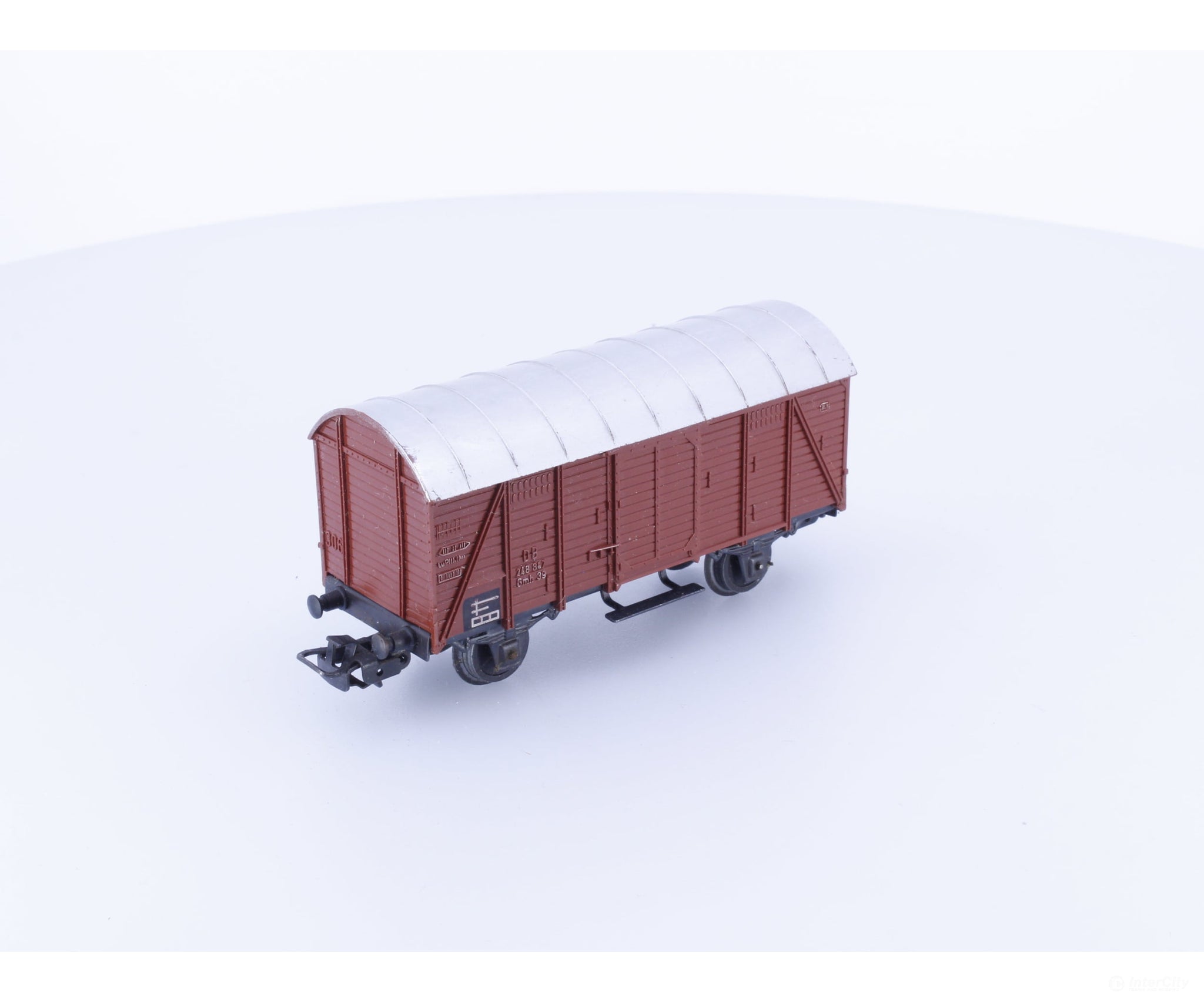 Marklin 4505 HO DB Covered Goods Wagon - European Freight Cars