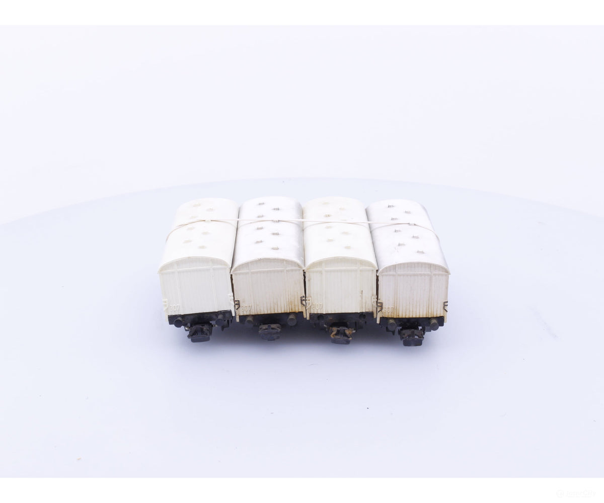 Marklin 4508 HO DB 4 x Refrigerator Car - European Freight Cars