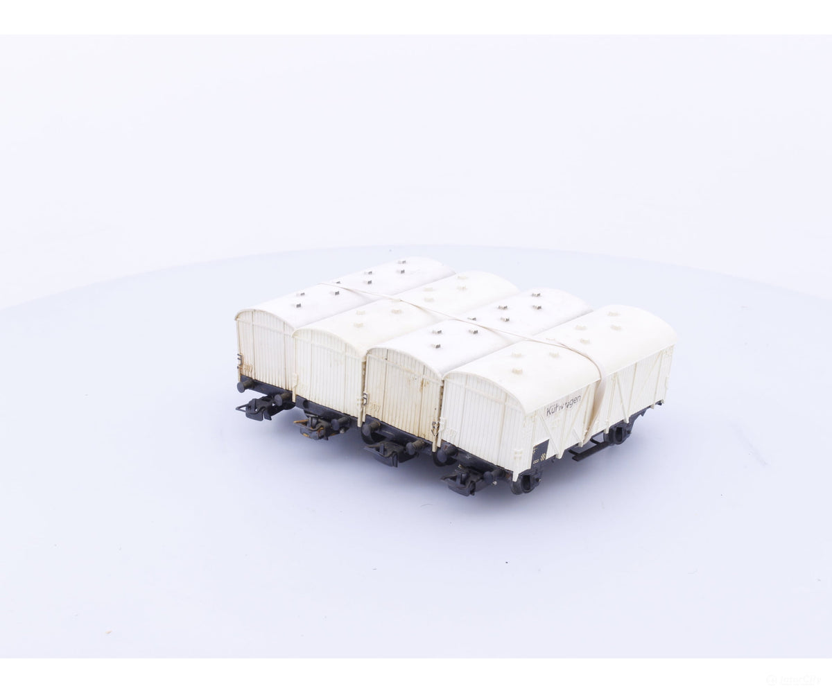 Marklin 4508 HO DB 4 x Refrigerator Car - European Freight Cars