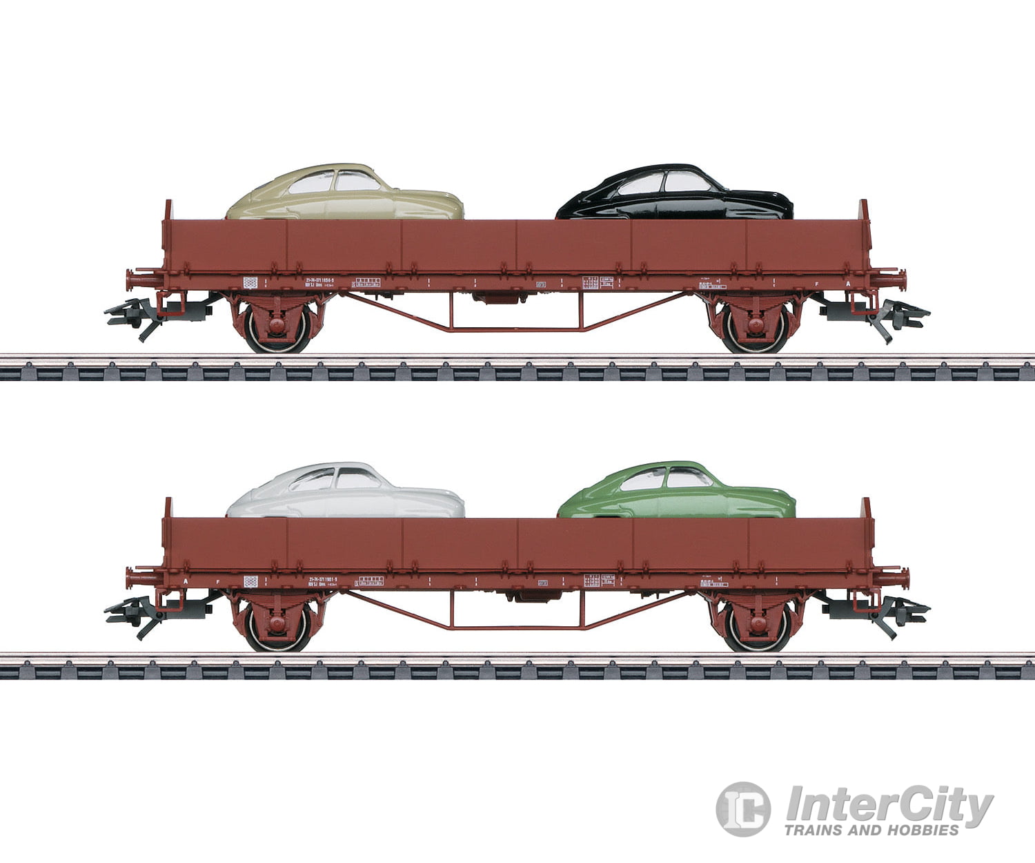 Marklin 45084 SJ "Saab 92" Stake Car Set - Default Title (IC-MARK-45084)