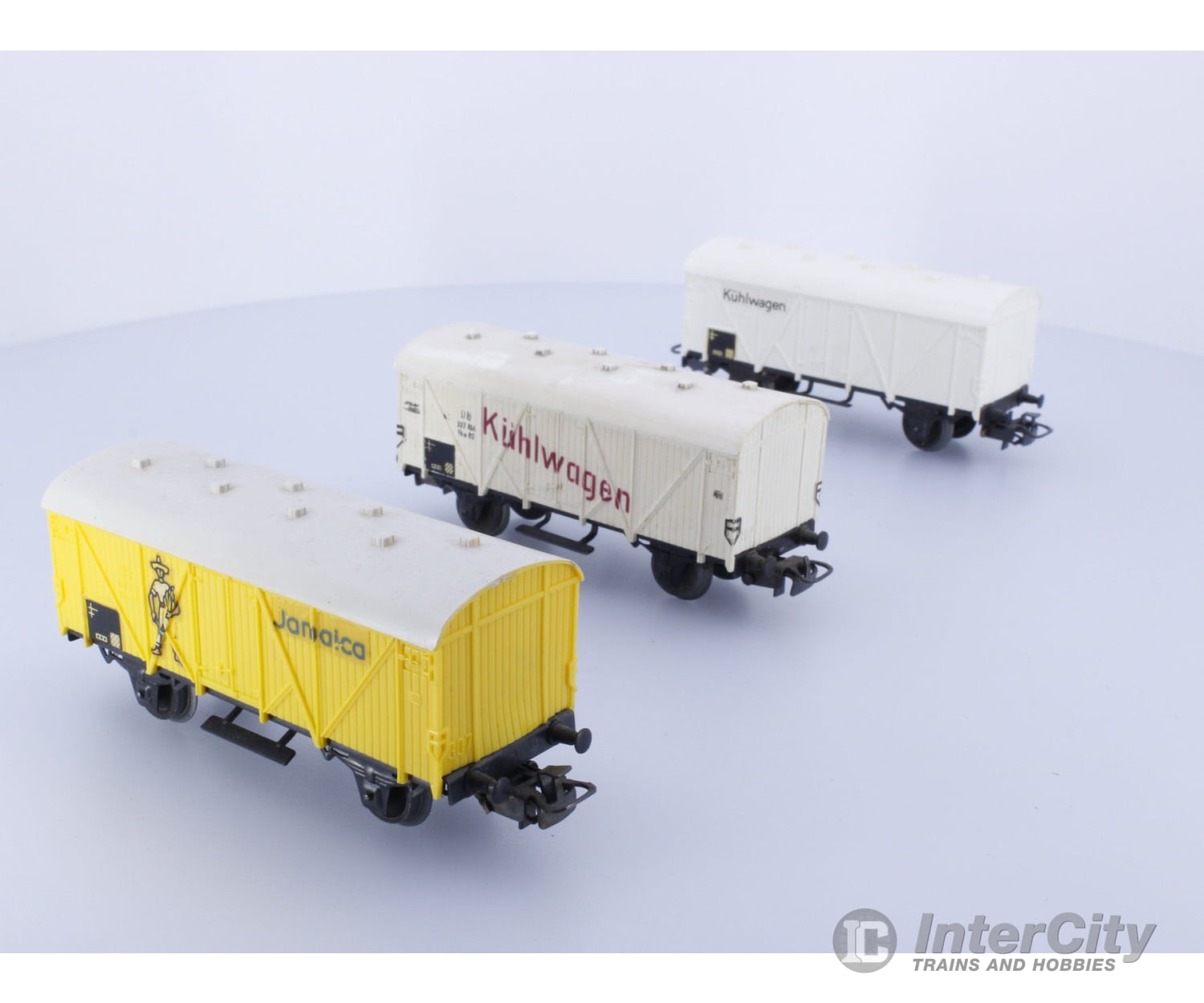 Marklin 4509/4508/306 Ho Db Banana Car 2 Refrigeration Cars European Freight