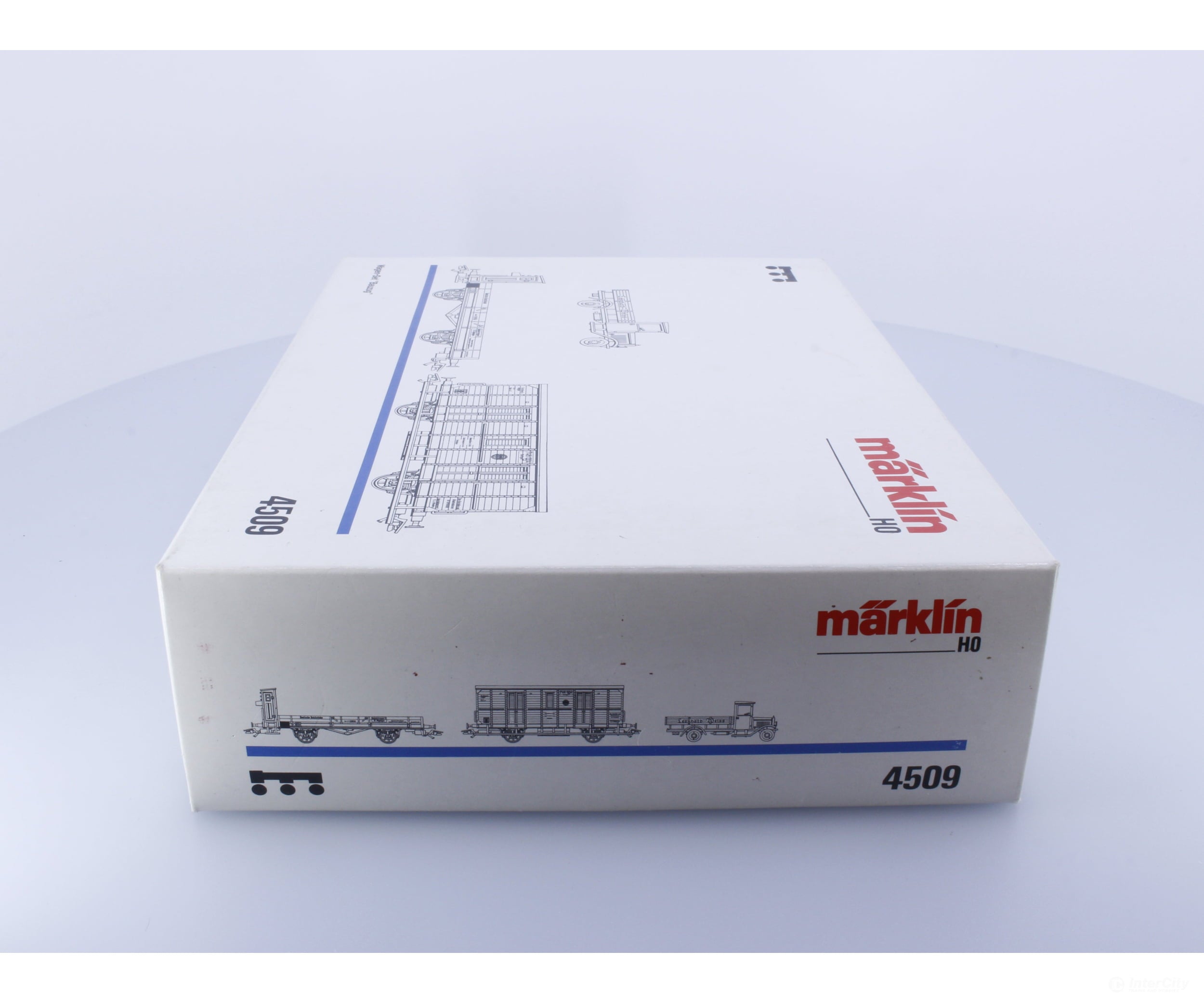 Marklin 4509 Ho Db Maintenance Train Car Set European Freight Cars