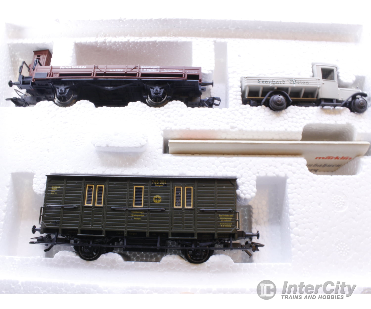 Marklin 4509 Ho Db Maintenance Train Car Set European Freight Cars