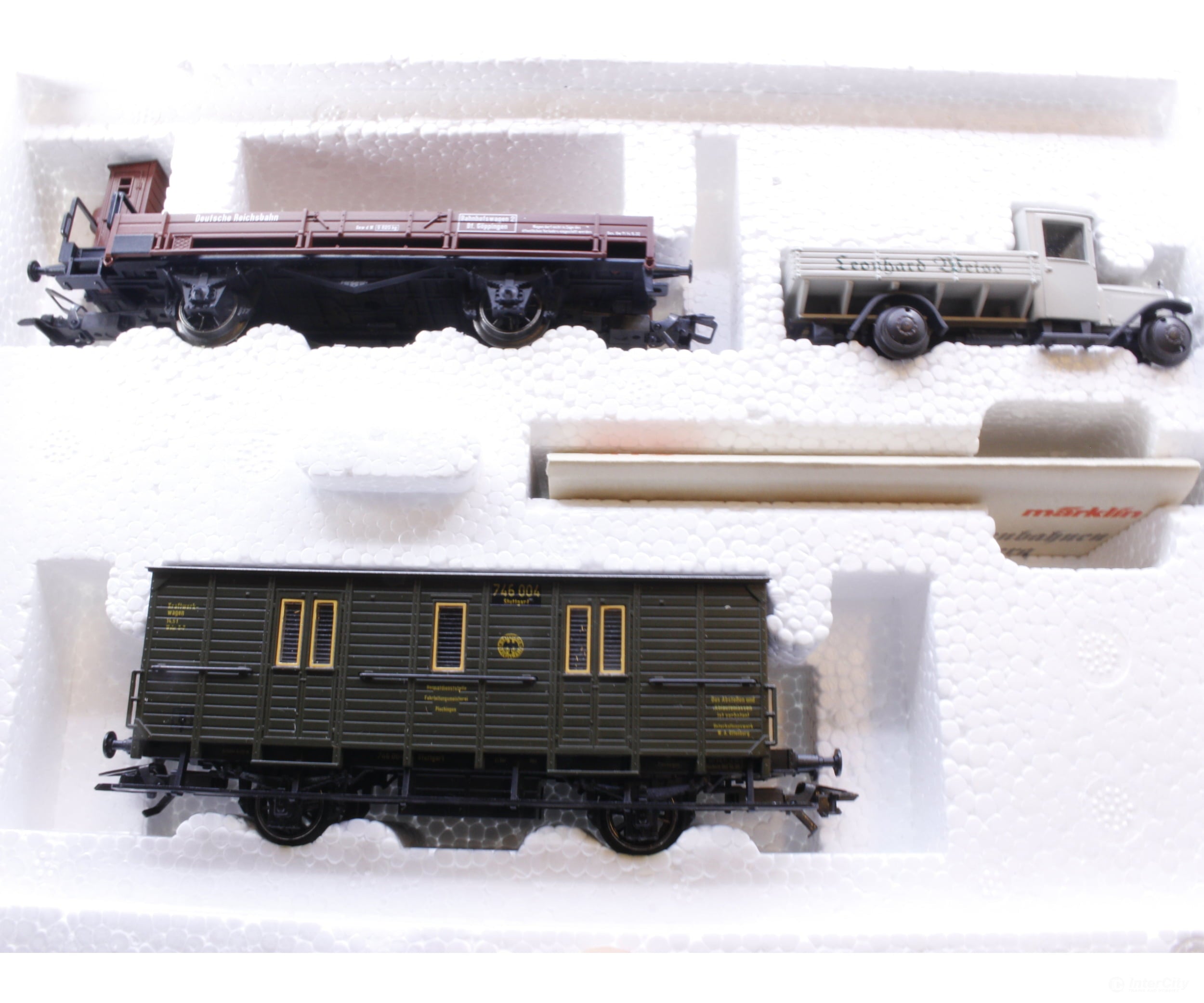 Marklin 4509 Ho Db Maintenance Train Car Set European Freight Cars