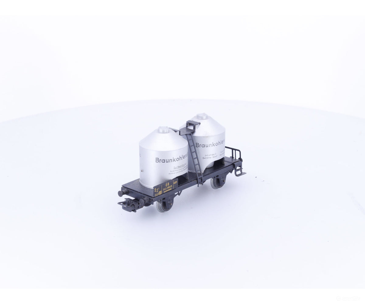 Marklin 4511 HO DB Pulverised Coal Wagon 4511 - European Freight Cars