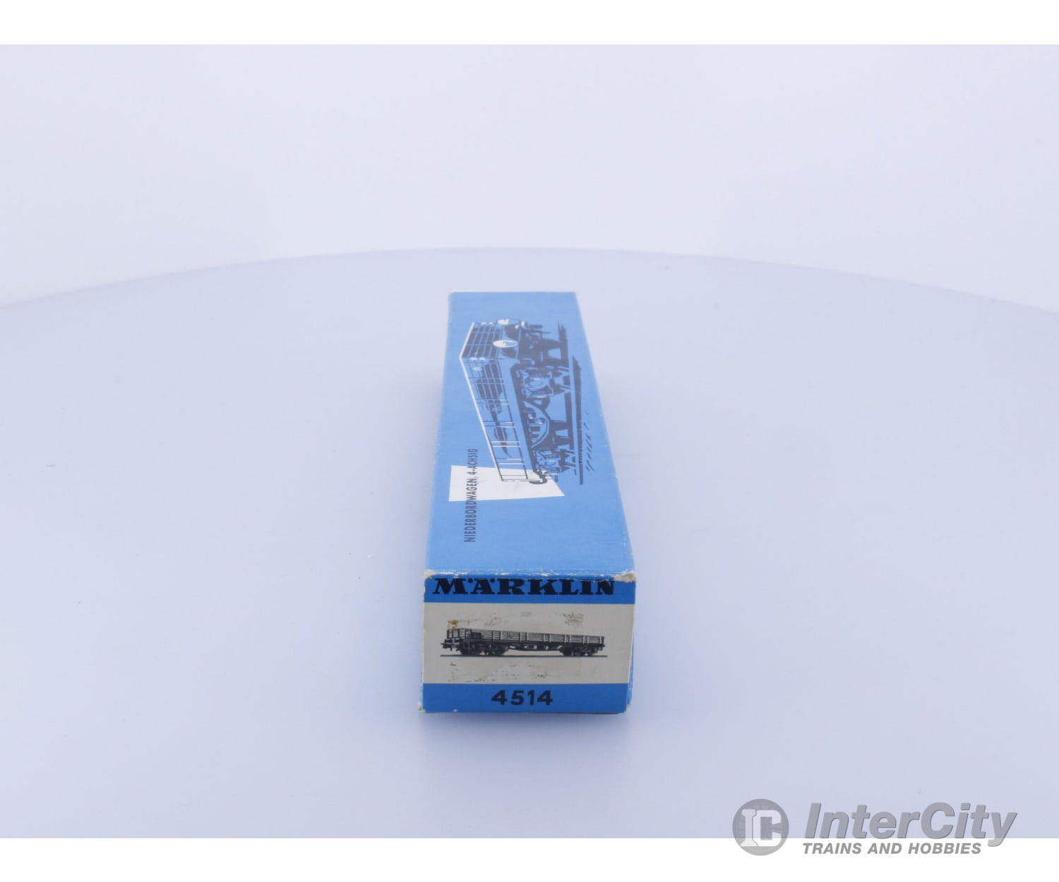 Marklin 4514 Ho Db Low-Sided Bogie Goods Wagon 3980247-4 European Freight Cars