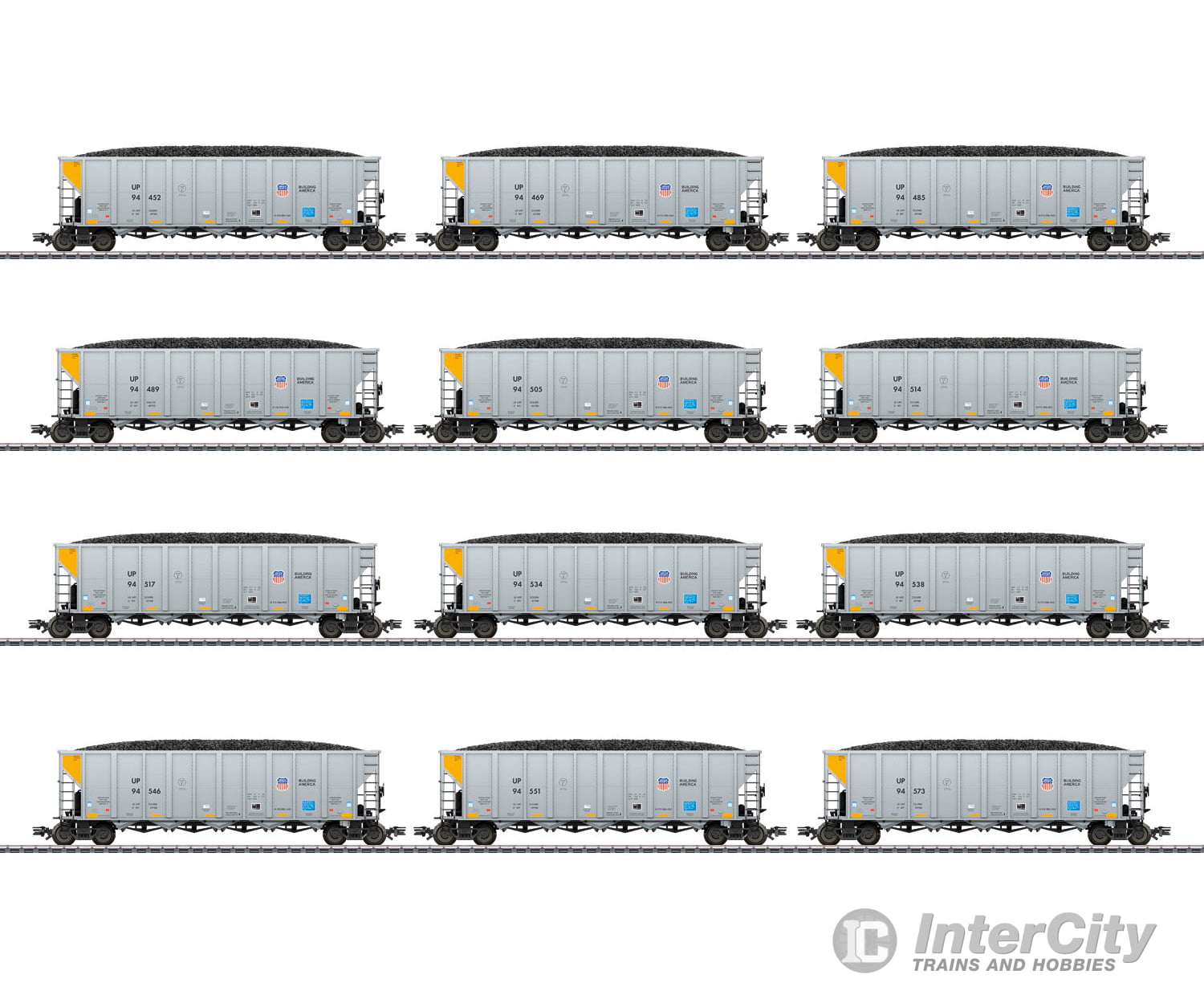 Marklin 45665 Union Pacific Hopper Car Set - Default Title (IC-MARK-45665)