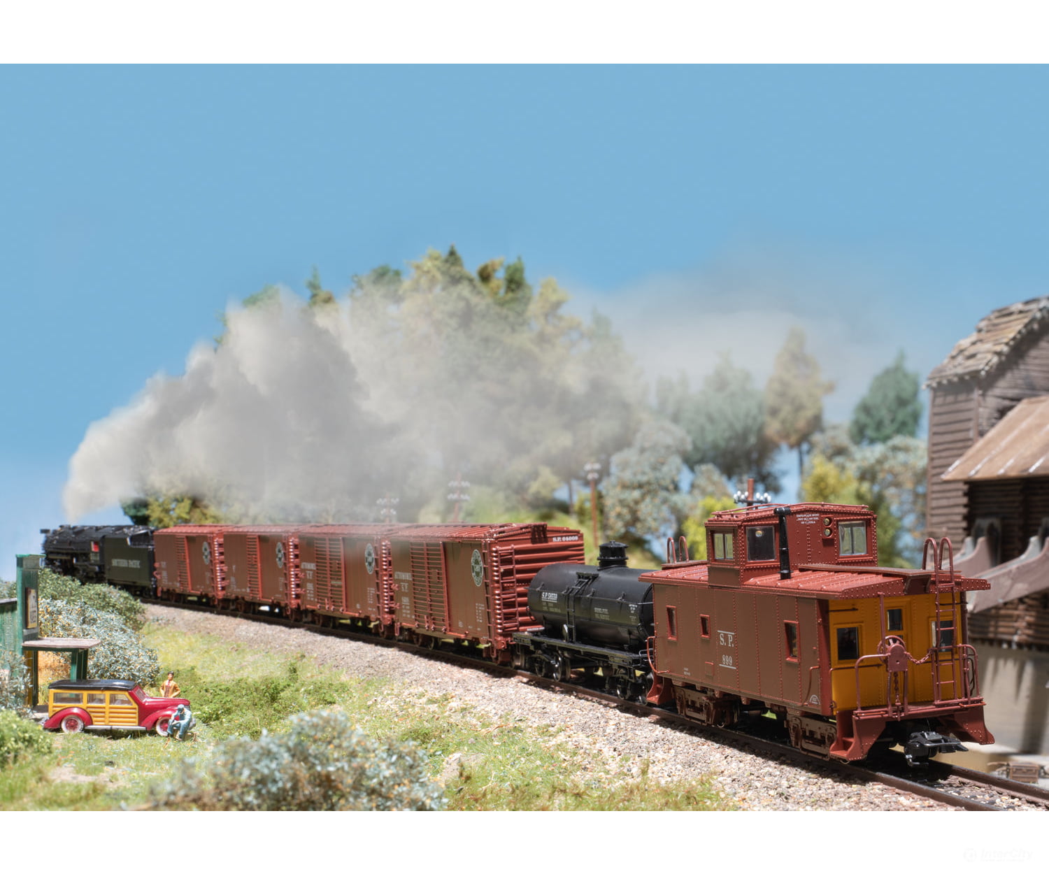 Marklin 45707 HO Southern Pacific Caboose Freight Cars