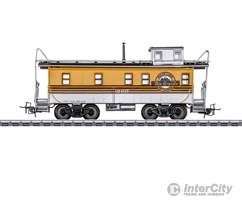 Marklin 45713 Ho Us ’Tin-Plate’ Caboose (Mhi Exclusive Item) European Freight Cars