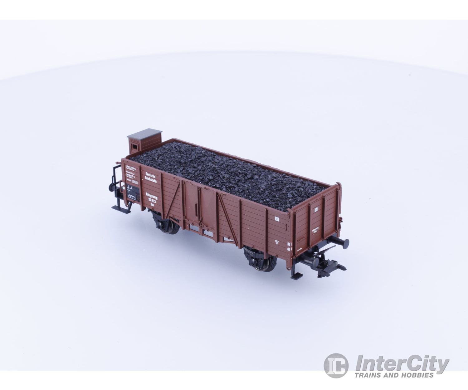 Marklin 46017-01 HO DB Medium Sized Gondola with Coal Load 15813 European Freight Cars