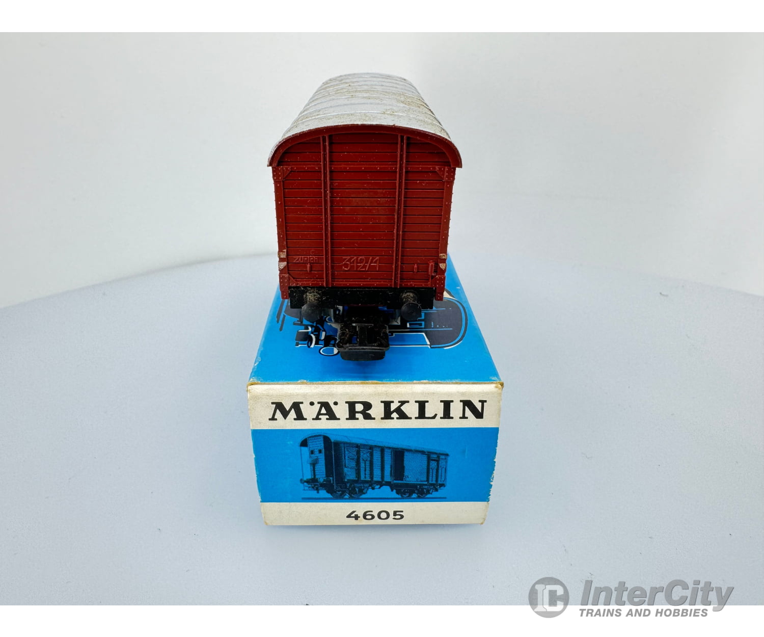 Marklin 4605 Ho Sbb-Cff-Ffs Closed Goods Van 46081 European Freight Cars