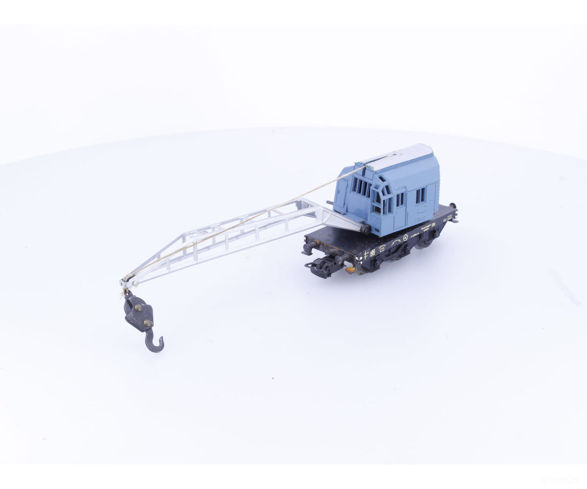 Marklin 4611 HO DB Crane Wagon - European Freight Cars