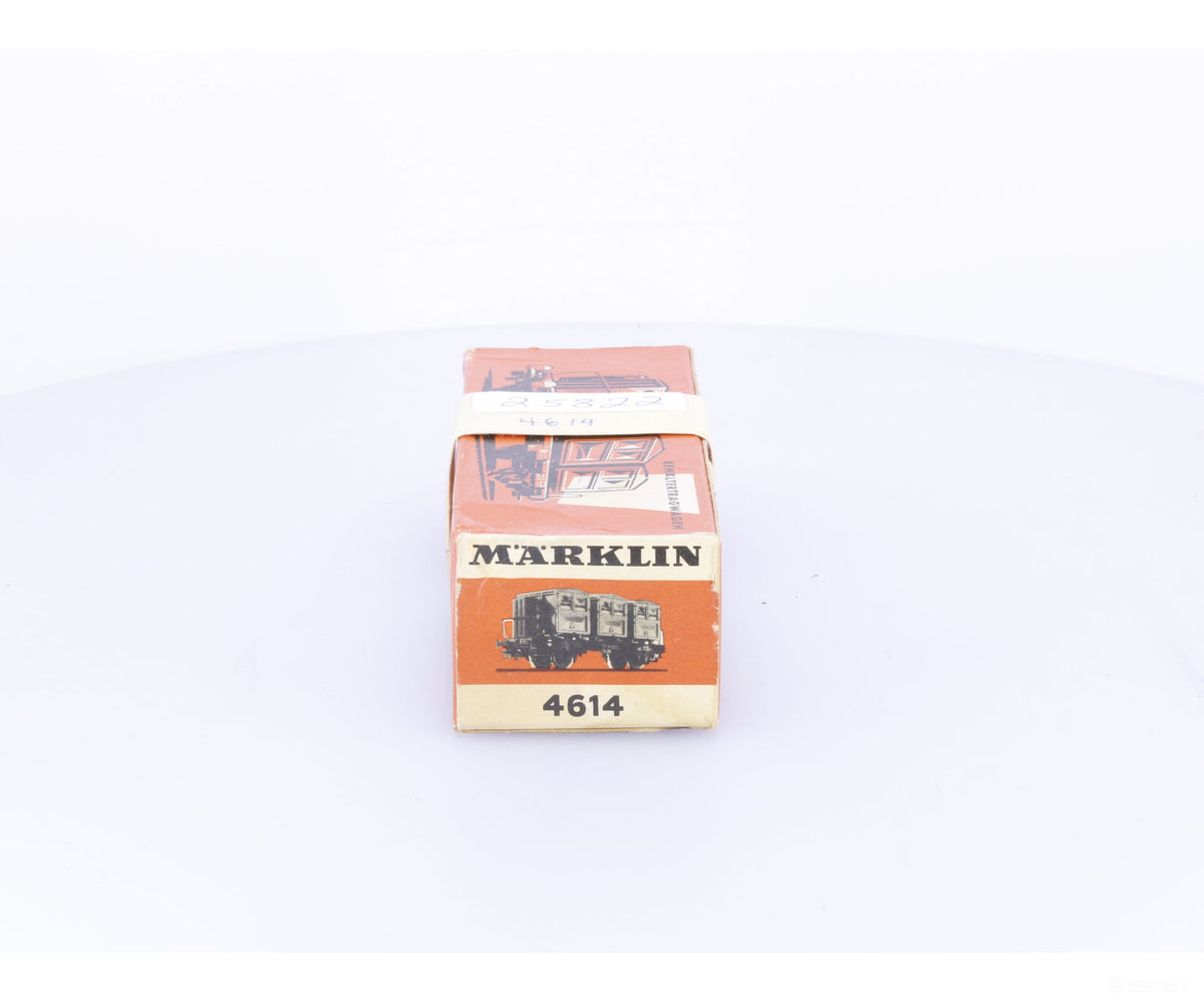 Marklin 4614 HO DB Container Wagon - European Freight Cars