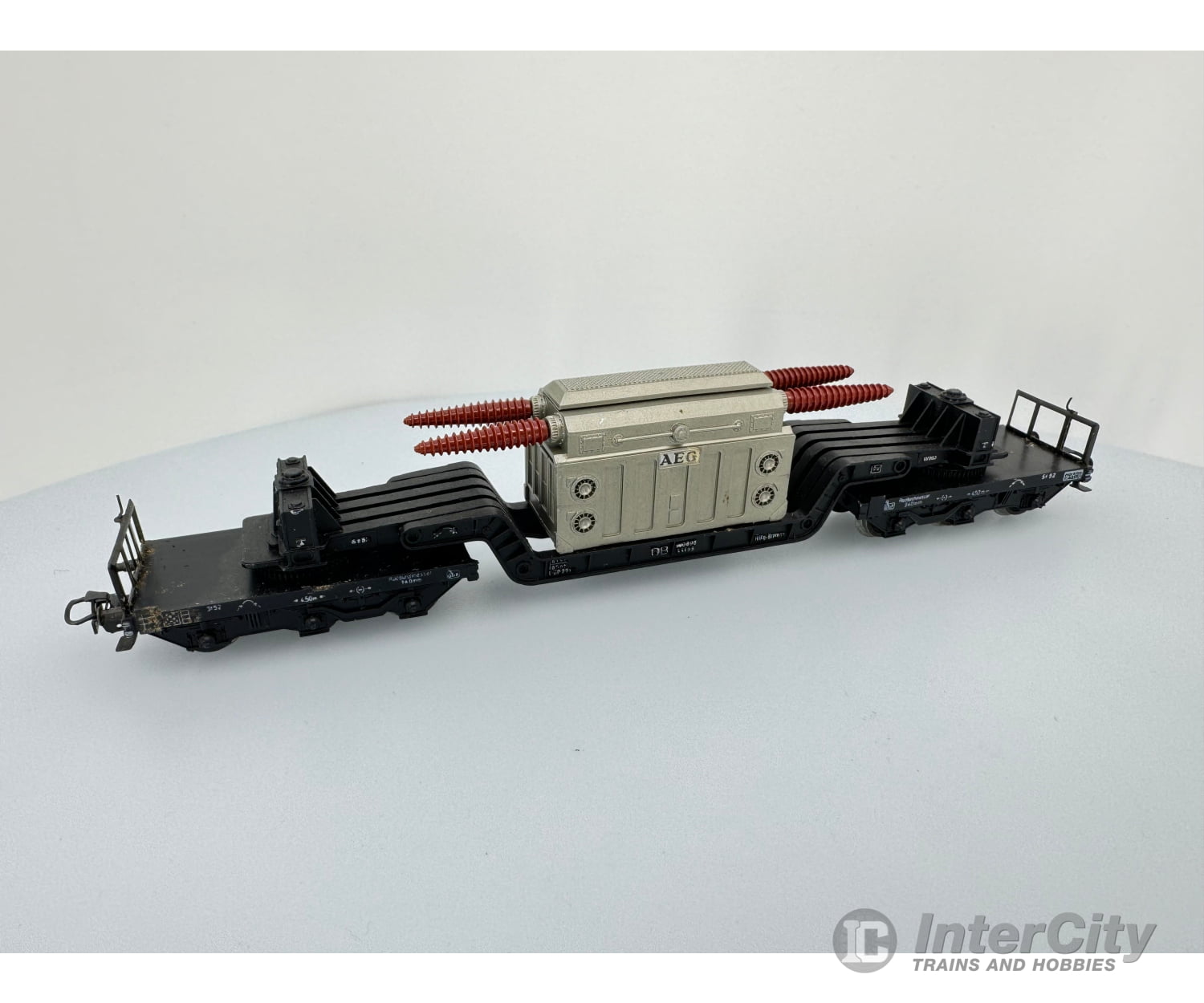 Marklin 4617 HO DB Well Wagon with Transformer 980896