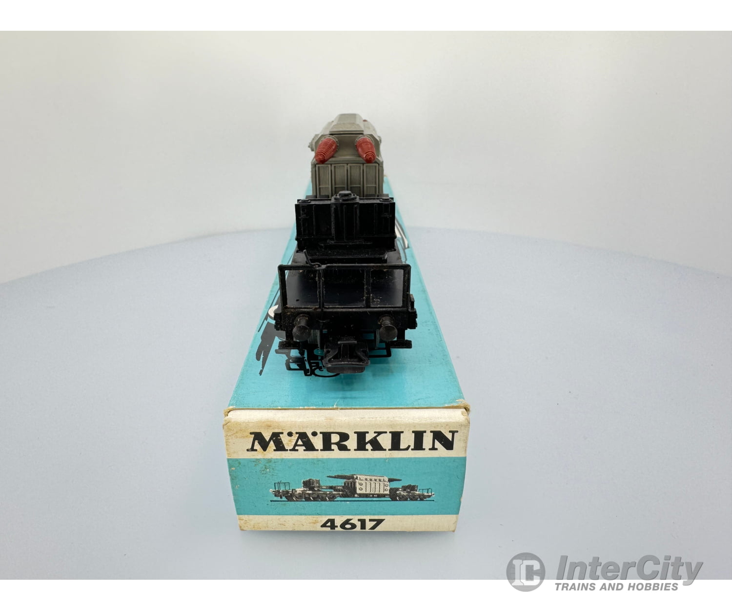 Marklin 4617 Ho Db Well Wagon With Transformer 980896 European Freight Cars