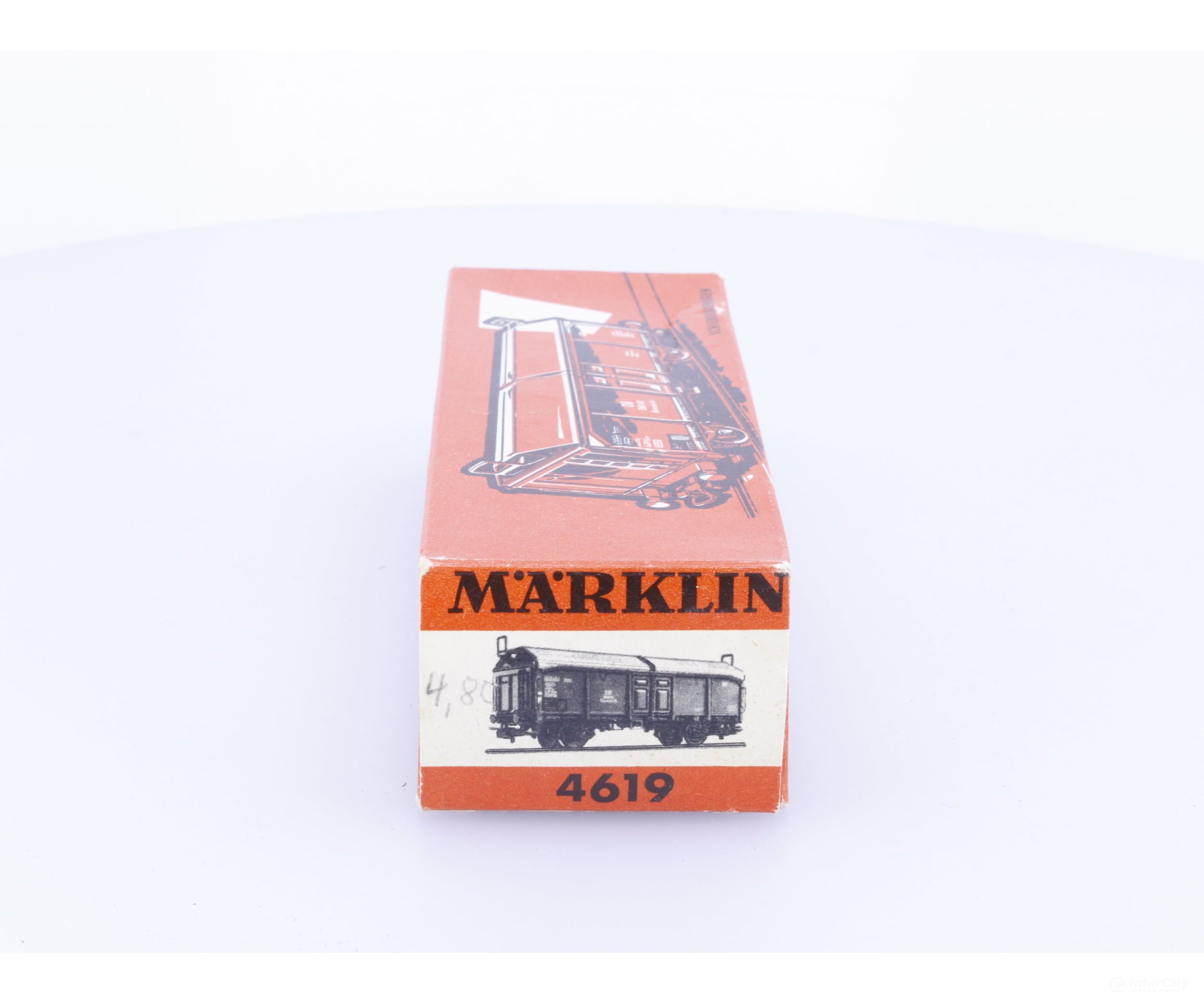 Marklin 4619 HO DB Sliding Roof Car 360142 European Freight Cars
