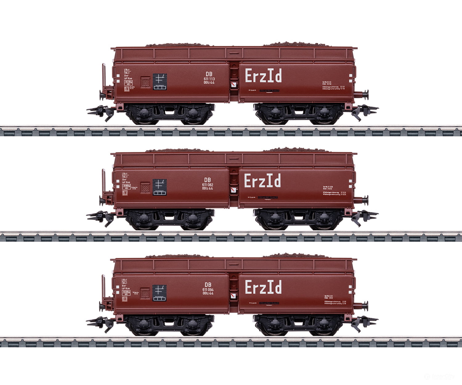 Marklin 46221 HO DB Type Erz Id Hopper Car Set European Freight Cars